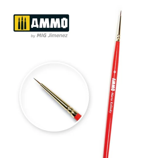 0 AMMO Marta Kolinsky Brush - AMMO by MIG Jimenez A.MIG-8710