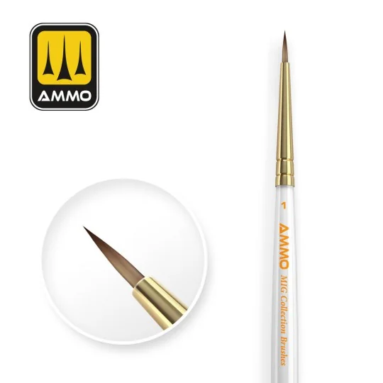 AMMO MIG Collection Brushes Conical Ø1 - AMMO by MIG Jimenez A.MIG-...