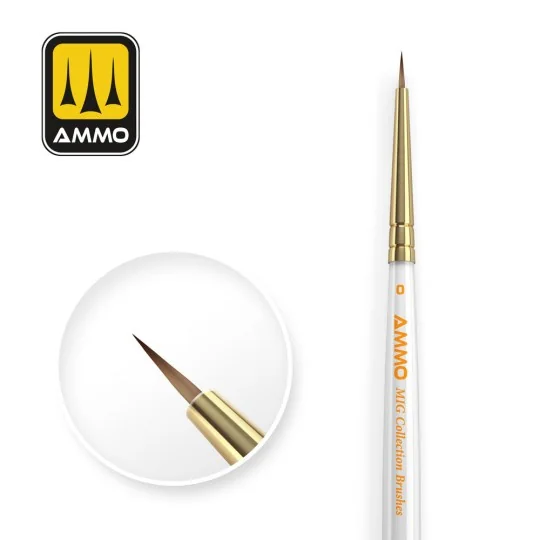 AMMO MIG Collection Brushes Conical Ø0 - AMMO by MIG Jimenez A.MIG-... AMMO MIG Collection Brushes Conical Ø0 - AMMO by MIG Jimenez A.MIG-...