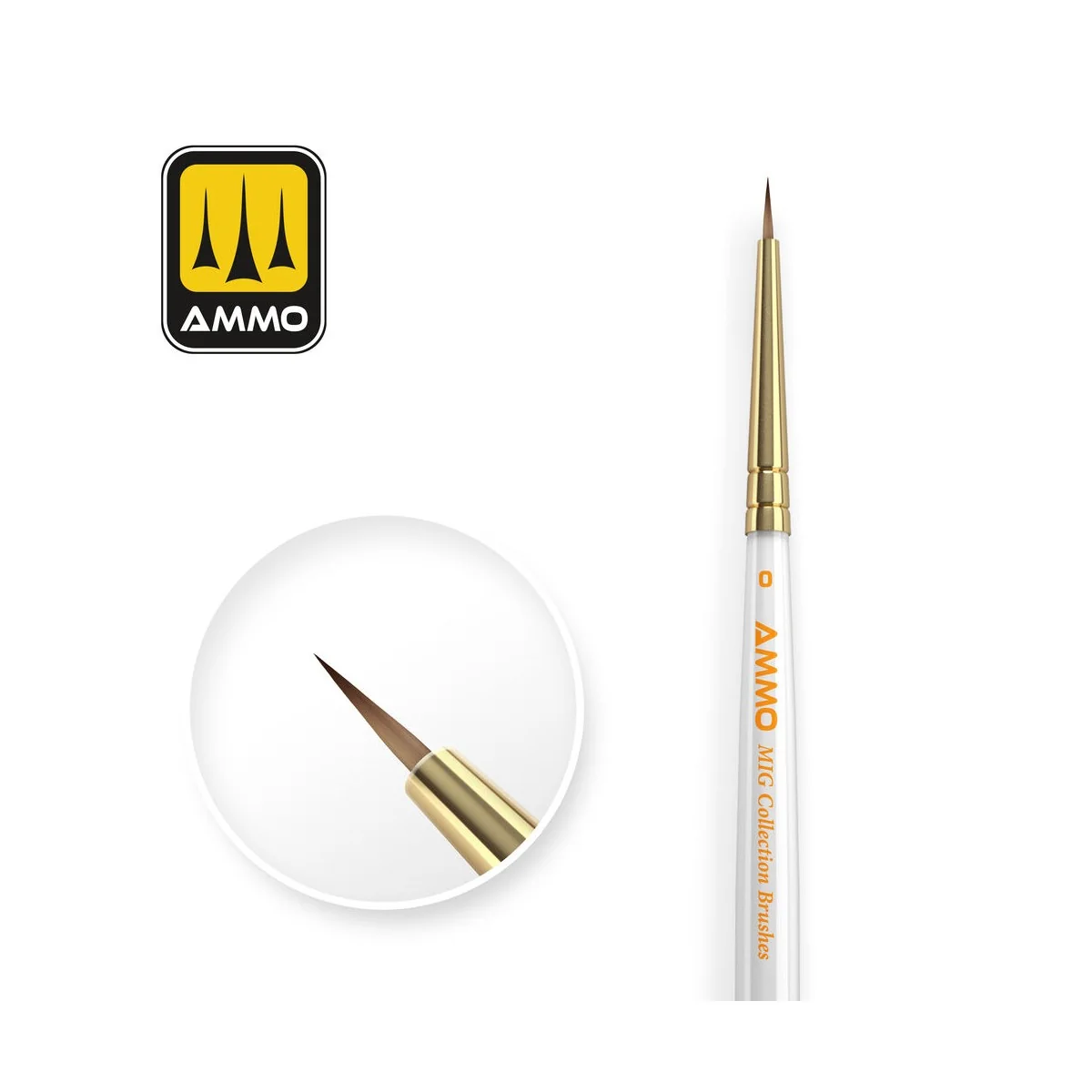 AMMO MIG Collection Brushes Conical Ø0 - AMMO by MIG Jimenez A.MIG-... AMMO MIG Collection Brushes Conical Ø0 - AMMO by MIG Jimenez A.MIG-...