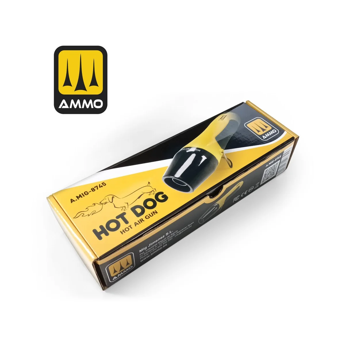 HOT DOG Heat Gun with Stand - AMMO by MIG Jimenez A.MIG-8745