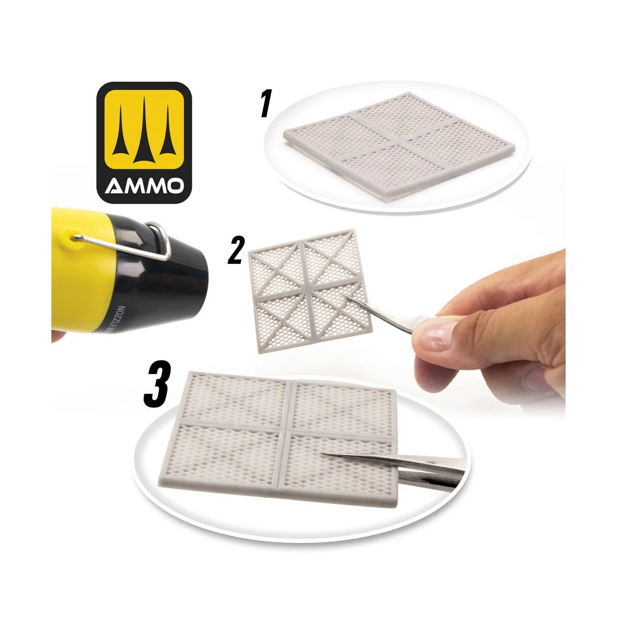 HOT DOG Heat Gun with Stand - AMMO by MIG Jimenez A.MIG-8745