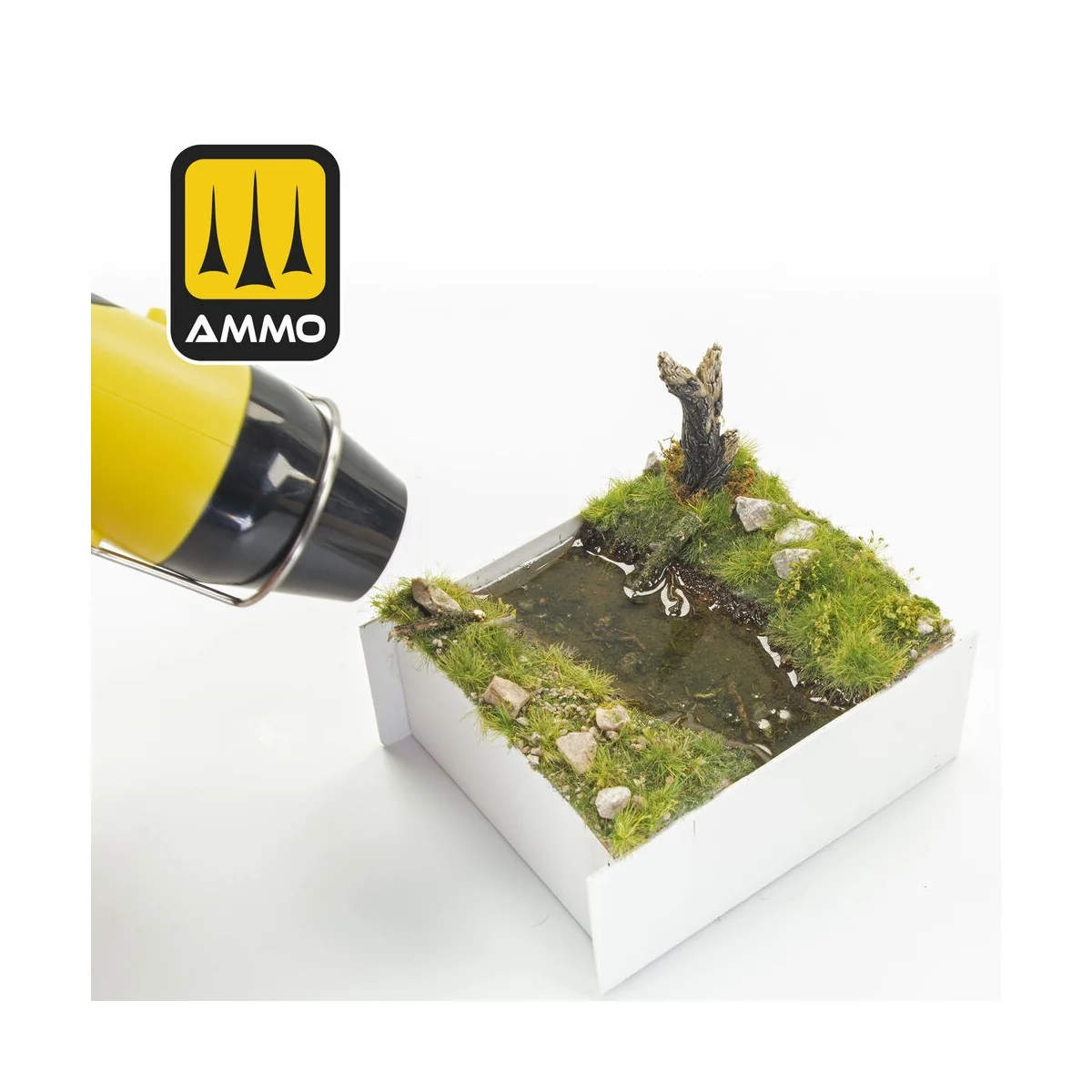 HOT DOG Heat Gun with Stand - AMMO by MIG Jimenez A.MIG-8745