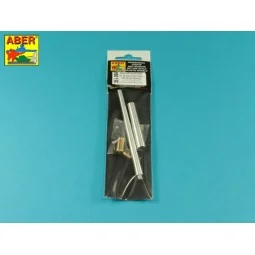 Barrel with muzzle brake for German Krupp 12, 8cm PAK 44 Anti-Tank ...