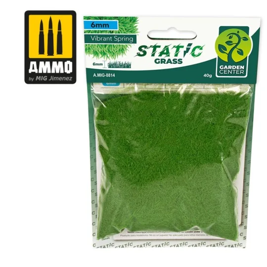 Static Grass - Vibrant Spring - 6mm - AMMO by MIG Jimenez A.MIG-8814