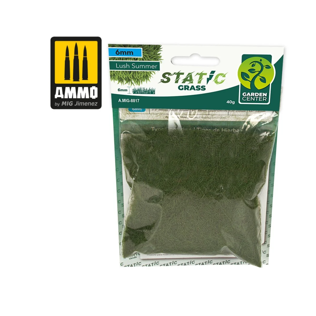 Static Grass - Lush Summer - 6mm - AMMO by MIG Jimenez A.MIG-8817