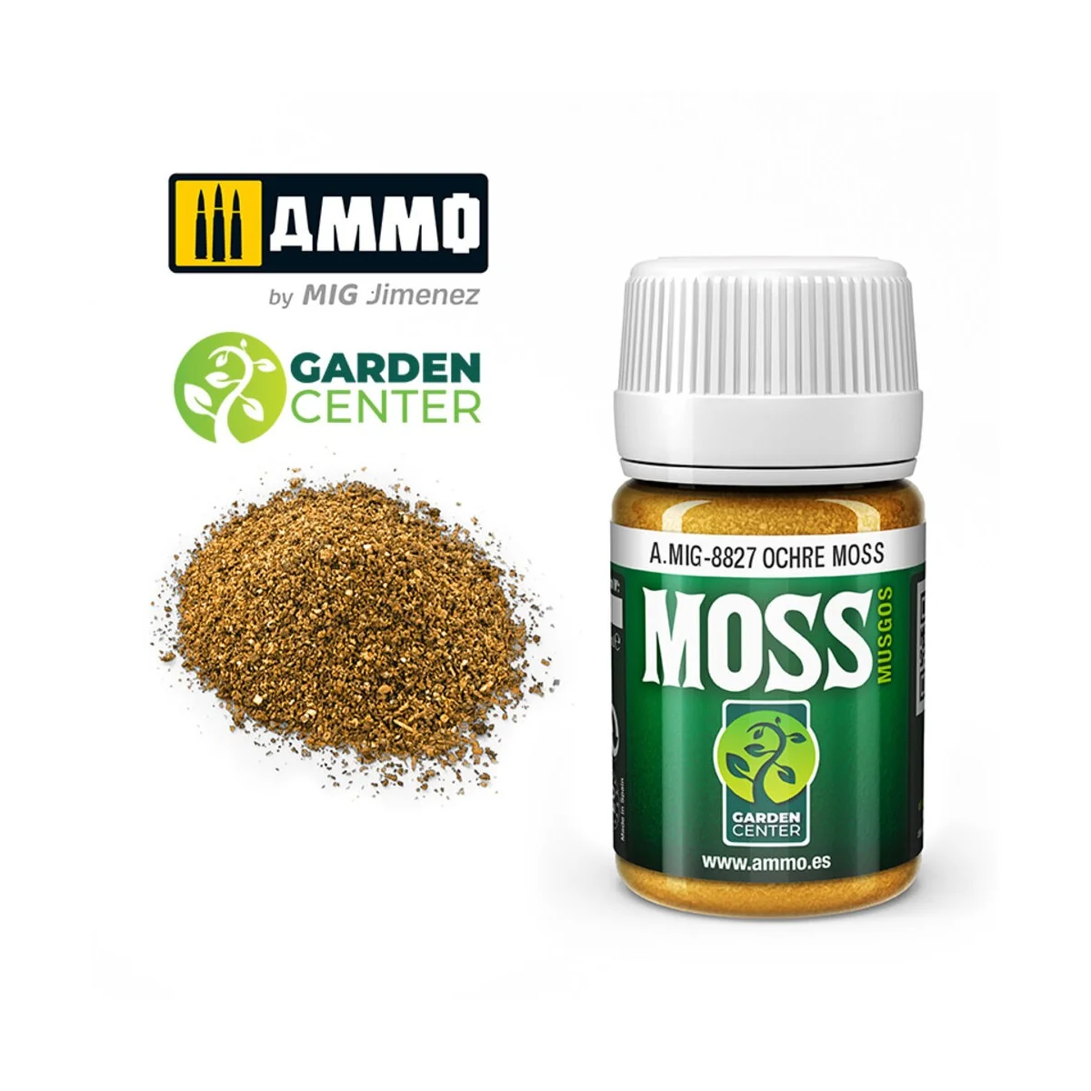 Ochre MOSS - AMMO by MIG Jimenez A.MIG-8827 Ochre MOSS - AMMO by MIG Jimenez A.MIG-8827