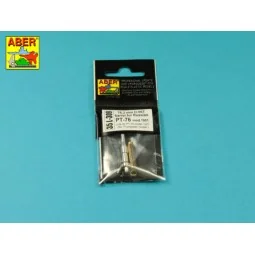 76, 2 mm D-56T barrel for Russian PT-76 mod.1951, 1/35 - Aber Model...
