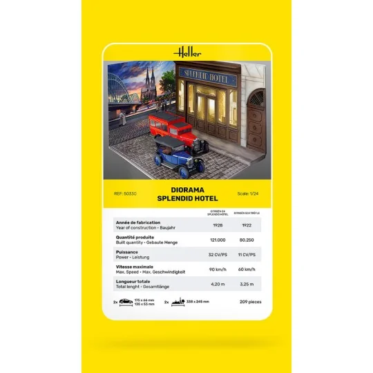 Diorama Splendid Hotel - Heller 50330