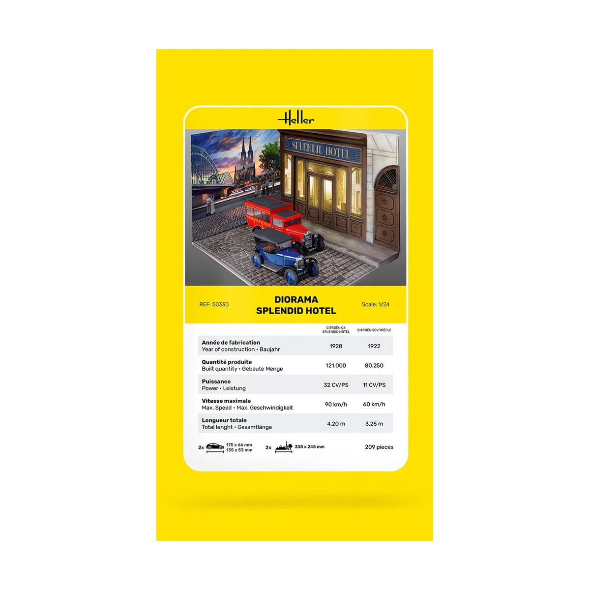 Diorama Splendid Hotel - Heller 50330