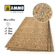 CREATE CORK Thick Grain Mix (3mm, 4mm and 5mm) - 1 pc. Each Size - ...