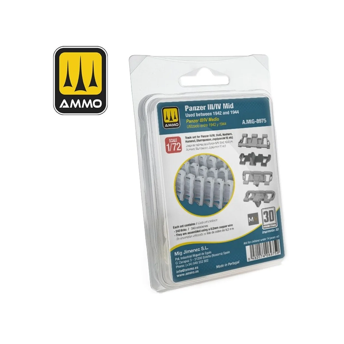 1/72 Panzer III/IV Mid. Used between 1942 and 1944, 1/72 - AMMO by ...