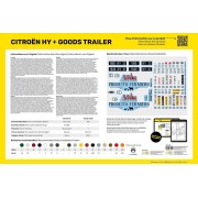 Citroen HY + Goods Trailer - Heller 50331