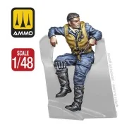 WWII German Pilot, 1/48 - AMMO by MIG Jimenez A.MIG-8979