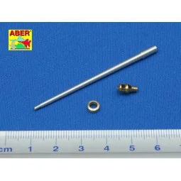 8, 8 cm barrel for Tiger II early Porsche, 1/72 - Aber Models 72 L-36