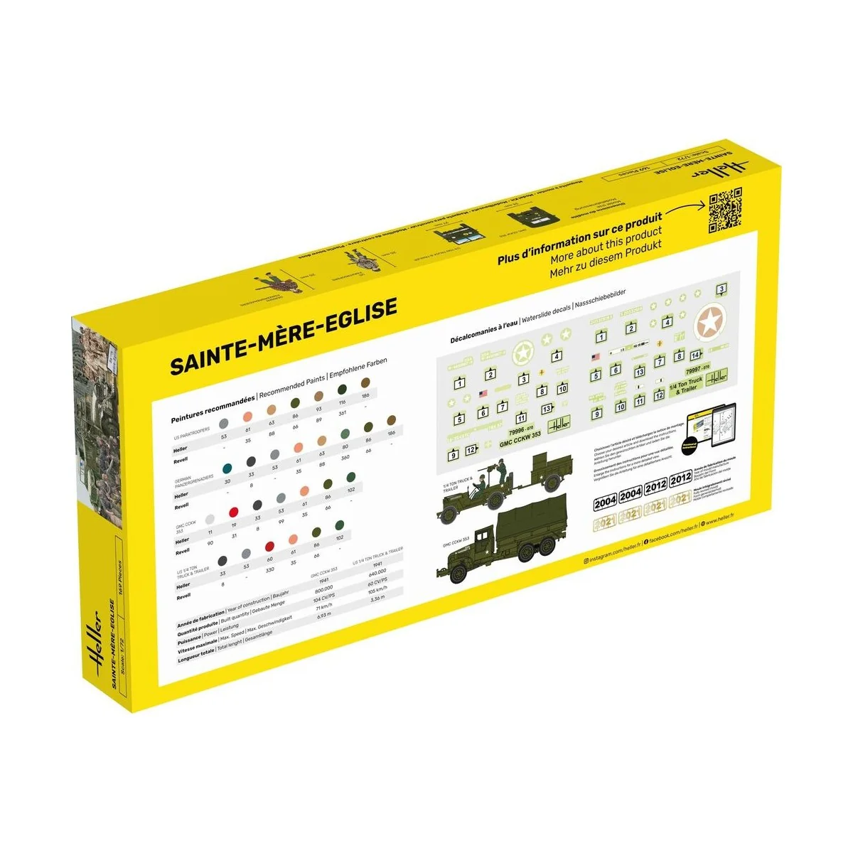 STARTER KIT Sainte-Mère-Eglise - Heller 52327