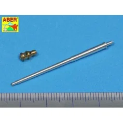 75mm barrel for PaK40 - late muzzle, 1/72 - Aber Models 72 L-56