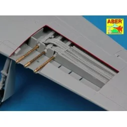 6 barrels for P-51 Mustang, 1/32 - Aber Models A32 108