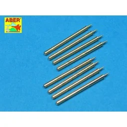8 Browning M2 barrels for P-47 Thunderbolt, 1/32 - Aber Models A32 109