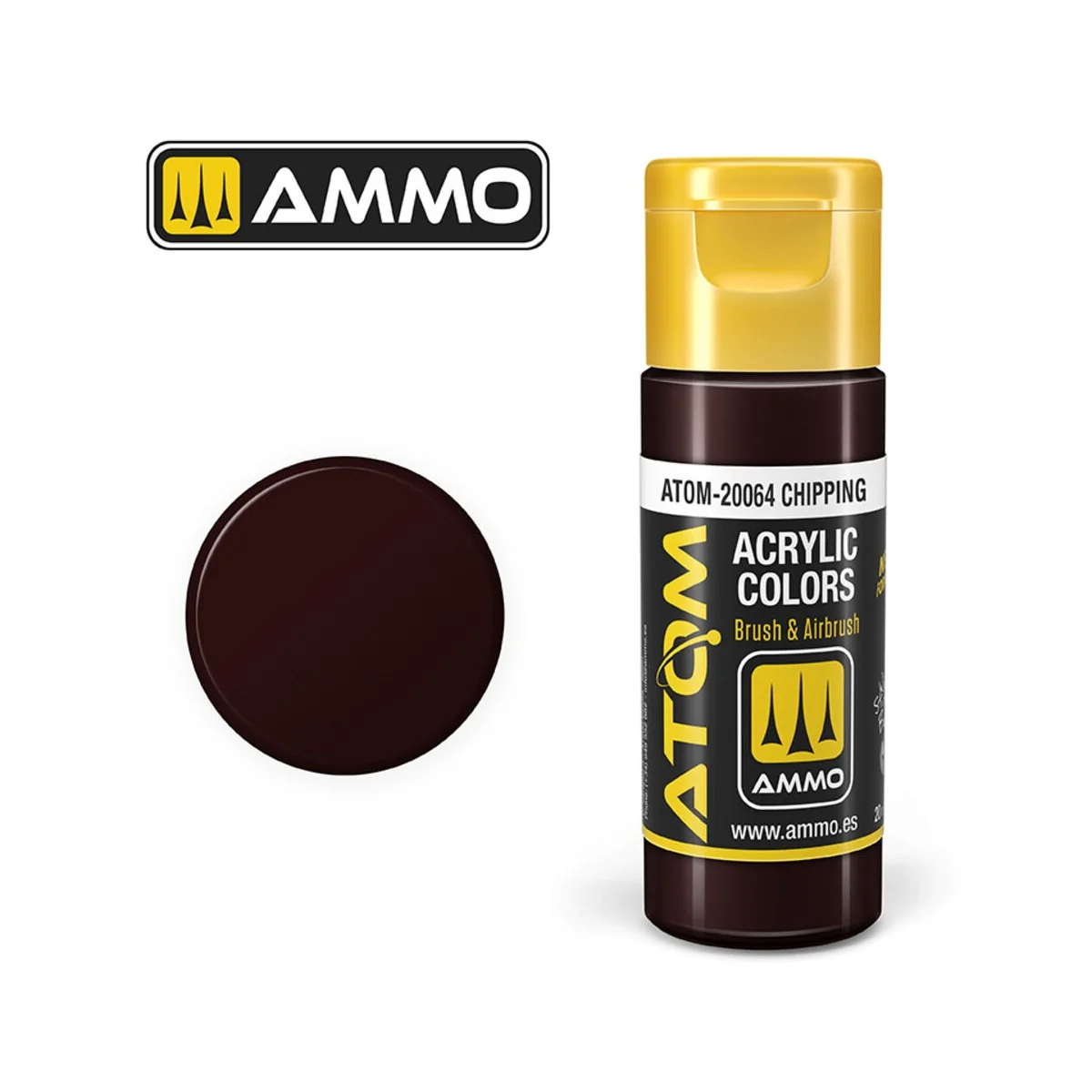 ATOM COLOR Chipping - AMMO by MIG Jimenez ATOM-20064 ATOM COLOR Chipping - AMMO by MIG Jimenez ATOM-20064