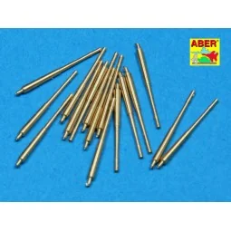 16 pcs 105 mm in C/33 mount for German, 1/350 - Aber Models RE-350 L13