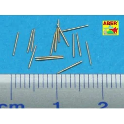 16 pcs 37 mm L/83 barrels SK C/30, 1/350 - Aber Models RE-350 L15