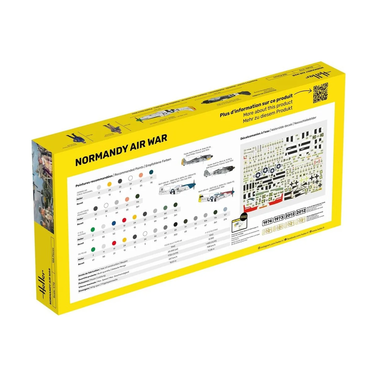 STARTER KIT Normandy Airwar - Heller 52329