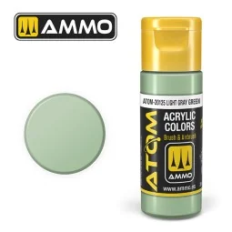 ATOM COLOR Light Gray Green - AMMO by MIG Jimenez ATOM-20125