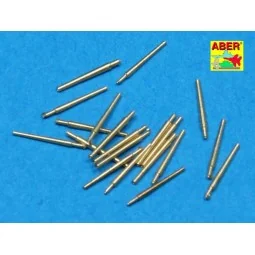 20 pcs 127 mm universal barrels for US Navy ships, 1/700 - Aber Mod...