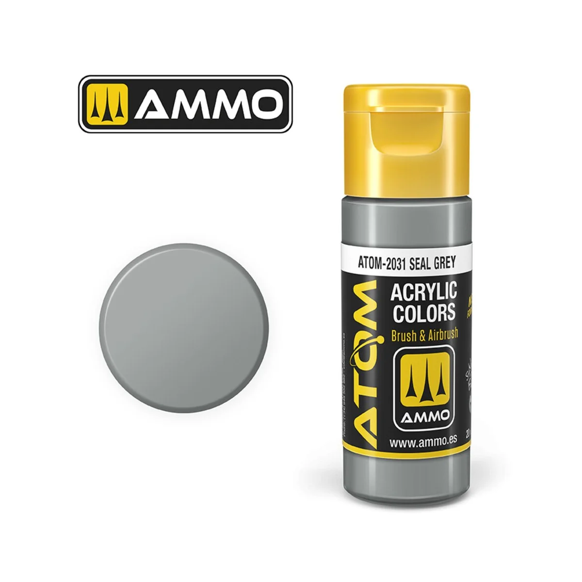 ATOM COLOR Seal Grey - AMMO by MIG Jimenez ATOM-20131
