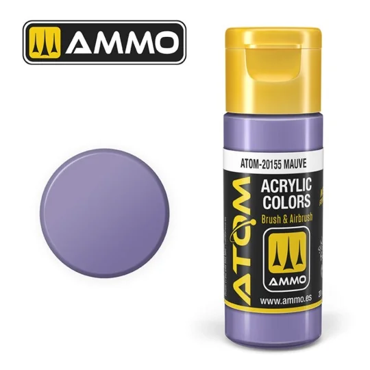 ATOM COLOR Mauve - AMMO by MIG Jimenez ATOM-20155 ATOM COLOR Mauve - AMMO by MIG Jimenez ATOM-20155