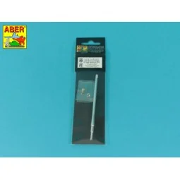 90 mm M3 barrel with thread protector for tank destroyer M36, 1/35 ...