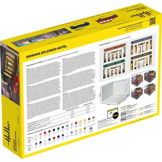 STARTER KIT Diorama Splendid Hotel - Heller 52330