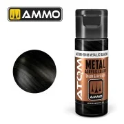 ATOM METALLIC Black - AMMO by MIG Jimenez ATOM-20168 ATOM METALLIC Black - AMMO by MIG Jimenez ATOM-20168
