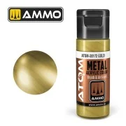 ATOM METALLIC Gold - AMMO by MIG Jimenez ATOM-20172
