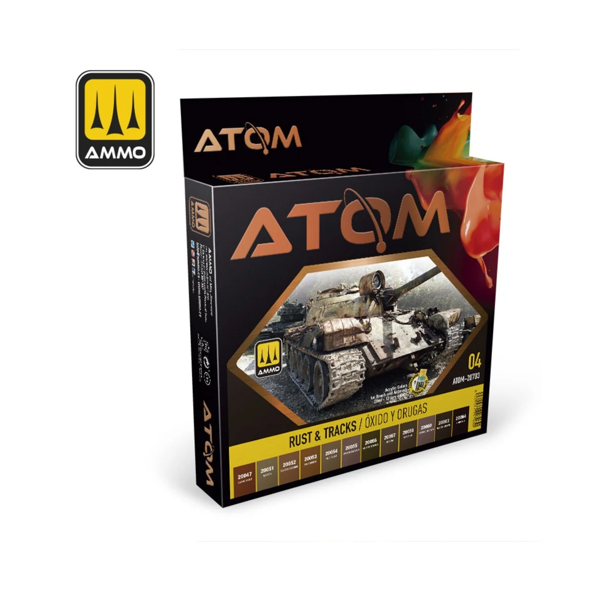 ATOM-Rust & Tracks - AMMO by MIG Jimenez ATOM-20703