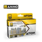 ATOM Modern Amunition Colors Set - AMMO by MIG Jimenez ATOM-20713