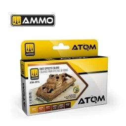 ATOM Rust Effects Colors Set - AMMO by MIG Jimenez ATOM-20714