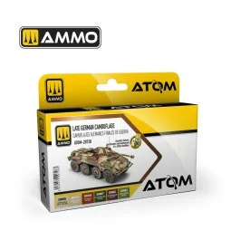 ATOM Late German Camouflage Set - AMMO by MIG Jimenez ATOM-20728