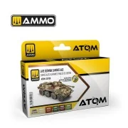 ATOM Late German Camouflage Set - AMMO by MIG Jimenez ATOM-20728 ATOM Late German Camouflage Set - AMMO by MIG Jimenez ATOM-20728