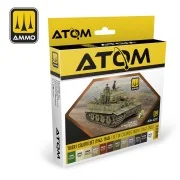 ATOM TIGER I COLORS (1942-1945) Set - AMMO by MIG Jimenez ATOM-20729