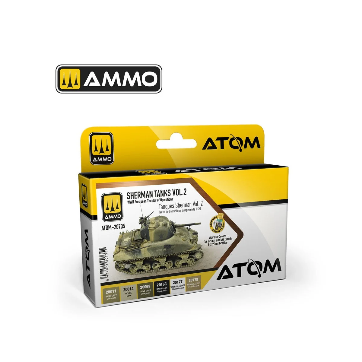 ATOM Sherman Tanks Vol. 2 (WWII European Theater of Operations) - A...