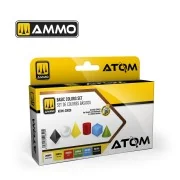 ATOM Basic Colors Set - AMMO by MIG Jimenez ATOM-20820
