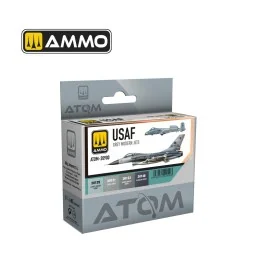 ATOM USAF Colors Grey Modern Jets Set - AMMO by MIG Jimenez ATOM-20900