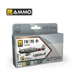 ATOM FW 190 Colors Set - AMMO by MIG Jimenez ATOM-20904
