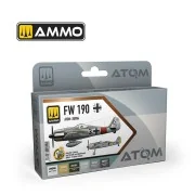 ATOM FW 190 Colors Set - AMMO by MIG Jimenez ATOM-20904