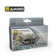 ATOM MIG-17 Polish Air Force Colors Set - AMMO by MIG Jimenez ATOM-...