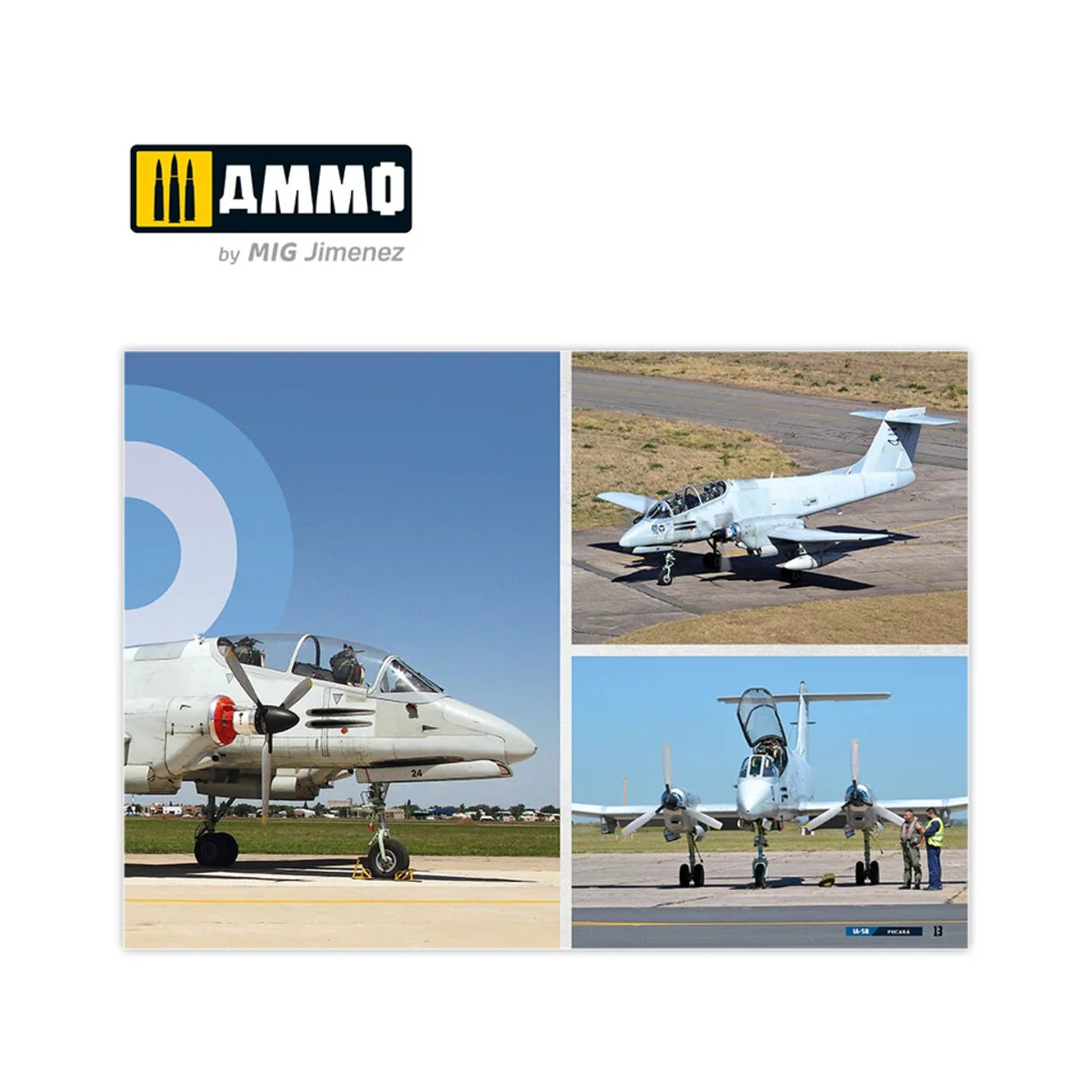 IA-58 Pucará - VISUAL MODELERS GUIDE (English, Castellano) - AMMO b...