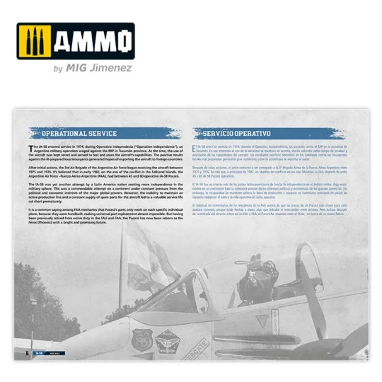 IA-58 Pucará - VISUAL MODELERS GUIDE (English, Castellano) - AMMO b...