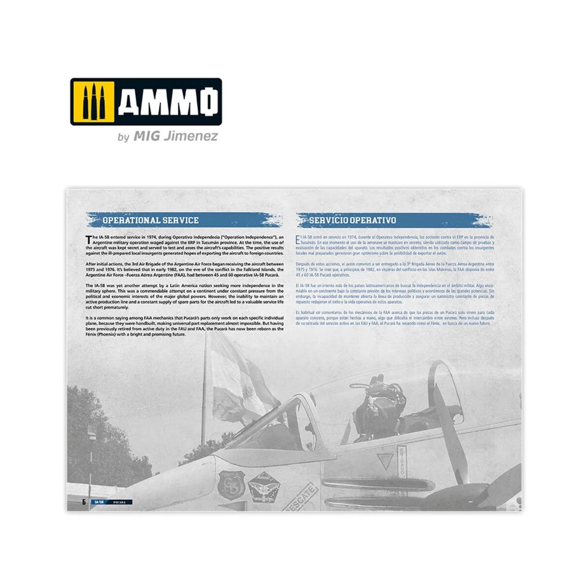 IA-58 Pucará - VISUAL MODELERS GUIDE (English, Castellano) - AMMO b...